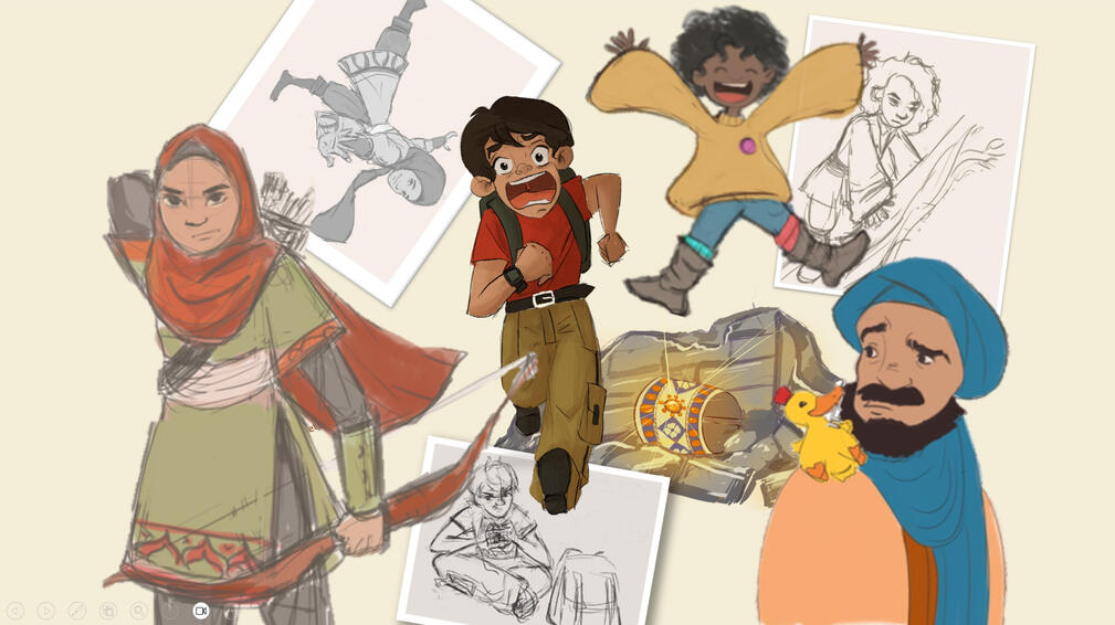 Relics of Time When three kids meddle with a mysterious relic it hurls them into the ancient past, right into the path of explorer Ibn Battutah. Journeying across the Silk Road, they must uncover the relic's secret before more sinister forces do.